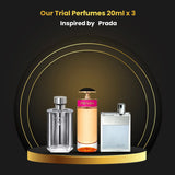 Prada Trial Set Inspired (Pack of 3)